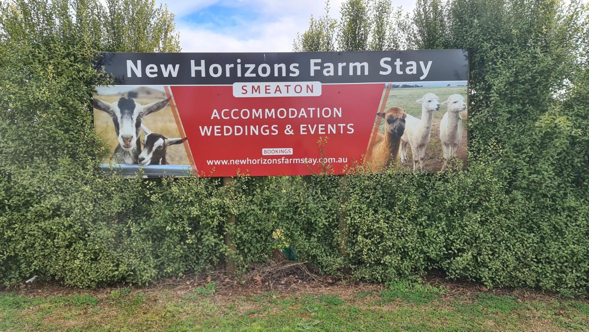 New Horizons Farm Stay Smeaton 外观 照片