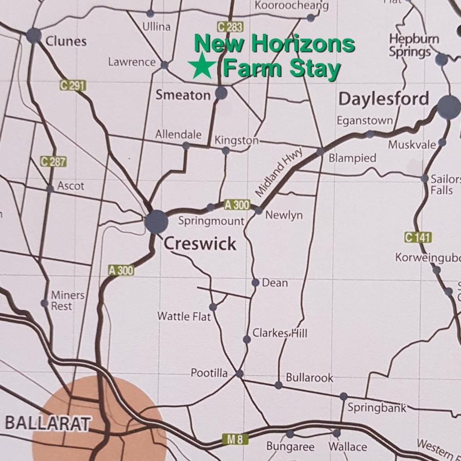 New Horizons Farm Stay Smeaton 外观 照片